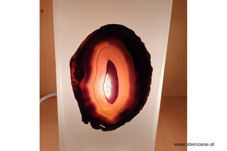 Lampe Achat auf Glas